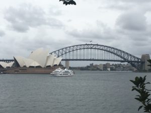 The not-so-sunny Sydney Harbour
